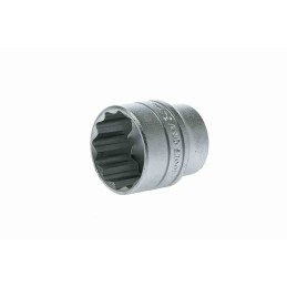 1 pcs - Teng Tools 1/2 in Drive 34mm Standard Socket, 12 point, 45.5 mm Overall Length