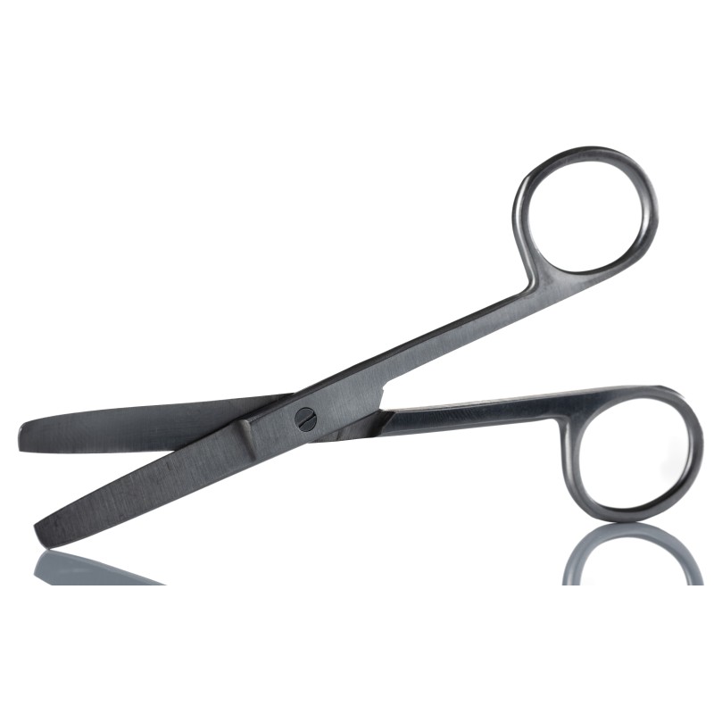 1 pcs - Crest Medical 25.4 mm Stainless Steel Scissors