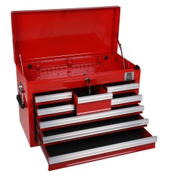 1 pcs - RS PRO 8 drawer Steel Tool Chest, 427mm x 660mm x 307mm