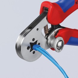 1 pcs - Knipex Hand Crimp Tool for Wire Ferrules