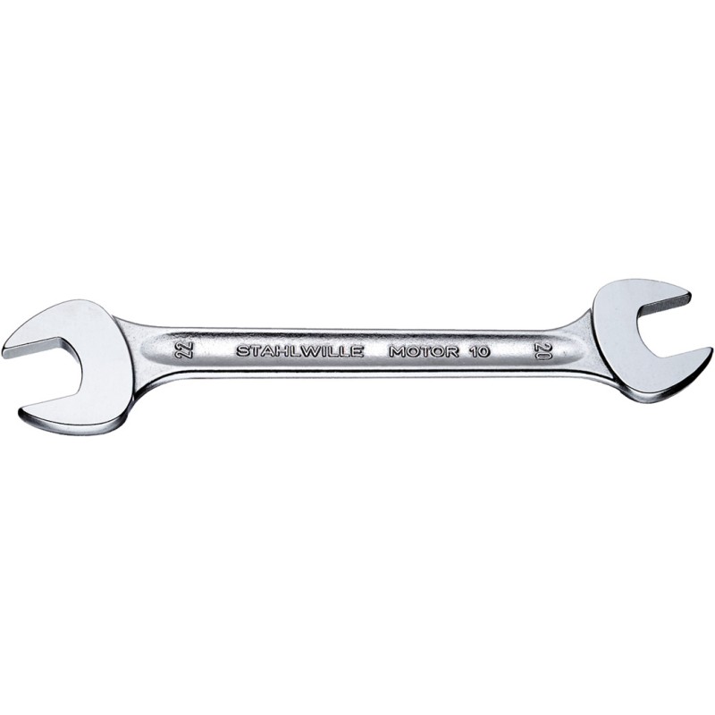 1 pcs - STAHLWILLE Stahlwille 10AN Series Series Double Ended Open Spanner, 18mm, Imperial, 205 mm Overall, No