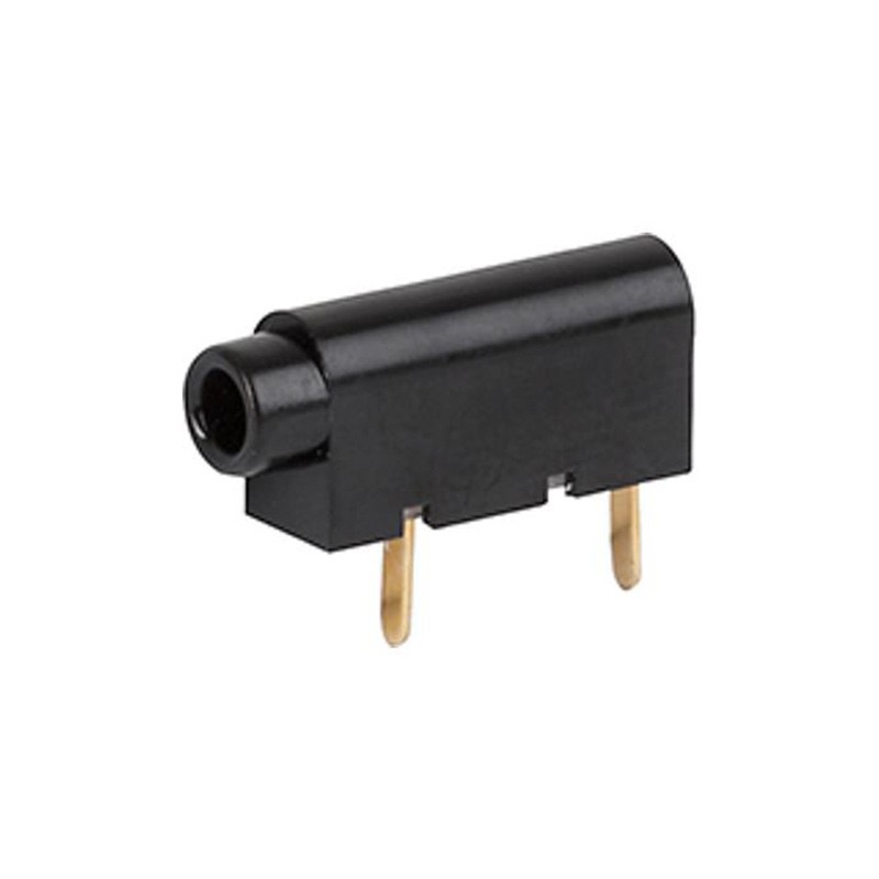 1 pcs : 0040.1101 - PC TEST POINT JACK BLACK