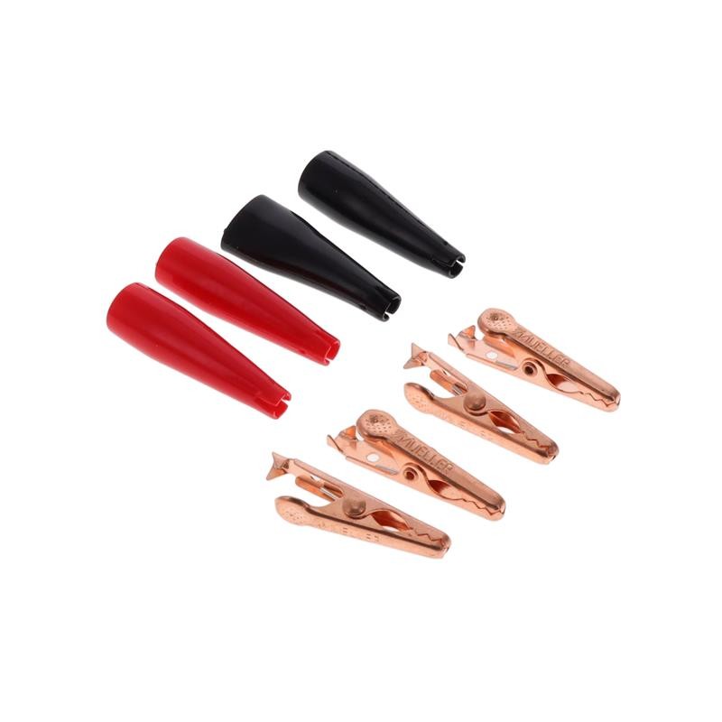 1 pcs : 010005 - GATOR CLIP COPPER INSULATED 5A