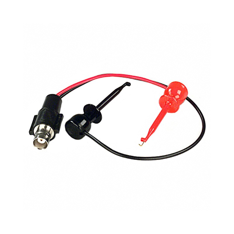 1 pcs : 1001 - TEST LEAD BNC TO GRAB HOOK 3'/9'