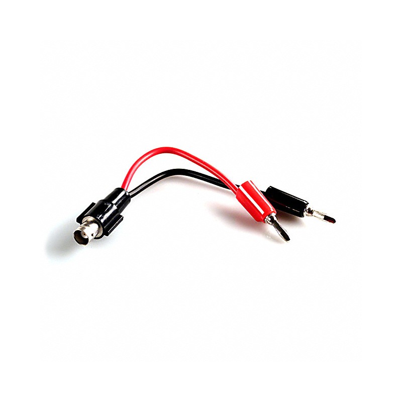 1 pcs : 1002 - TEST LEAD BNC TO BANANA 4'