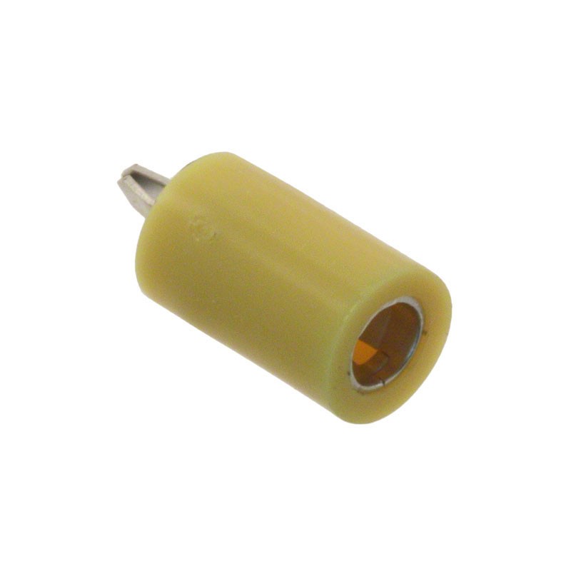 1 pcs : 105-2207-201 - PC TEST POINT JACK YELLOW