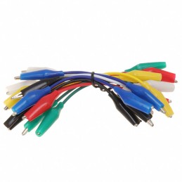 1 pcs : 1592 - SHORT ALLIGATOR TEST LEAD 12PK