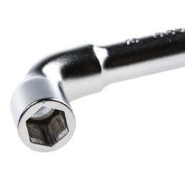 1 pcs - Facom Hex Tubular Box Spanner, 8 mm Tip, 114 mm Overall