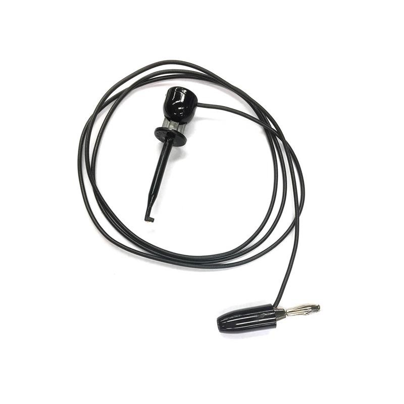 1 pcs : 201W-24BLK - TEST LEAD BANANA TO GRABBER 24'