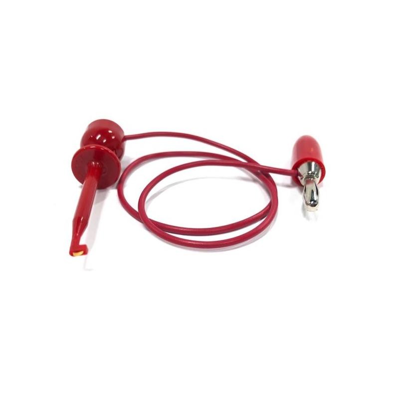 1 pcs : 201W-24RED - TEST LEAD BANANA TO GRABBER 24'