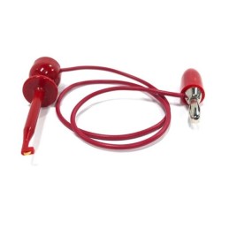 1 pcs : 201W-36RED - TEST LEAD BANANA TO GRABBER 36'