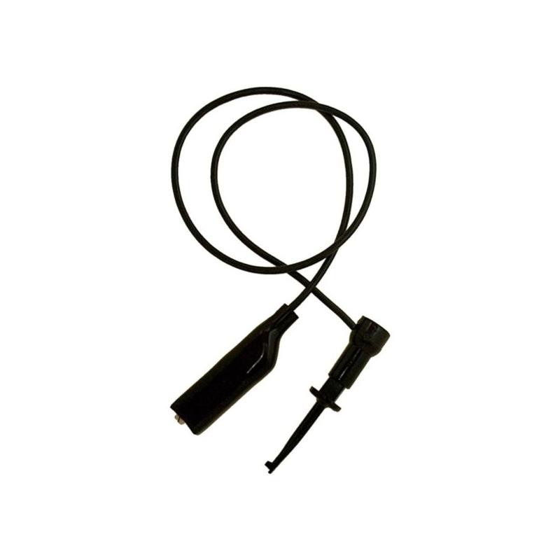 1 pcs : 229XM-12BLK - TST LEAD GATOR TO MICRO HOOK 12'