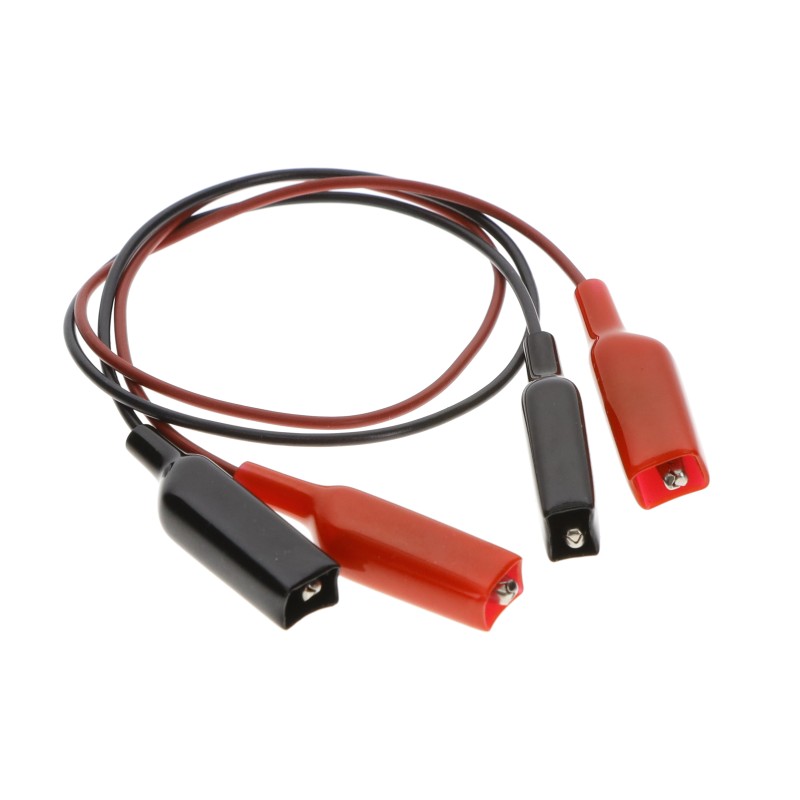 1 pcs : 284M-12 R/B - TEST LEAD GATOR TO GATOR 12'