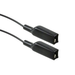 1 pcs : 284M-12BLK - TEST LEAD GATOR TO GATOR 12'