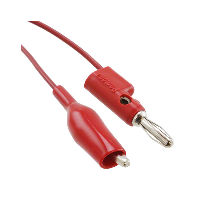 1 pcs : 3220-12-2 - TEST LEAD BANANA TO GATOR 12'
