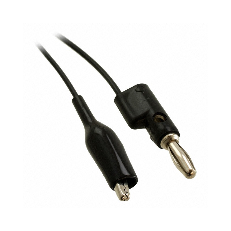 1 pcs : 3220-24-0 - TEST LEAD BANANA TO GATOR 24'