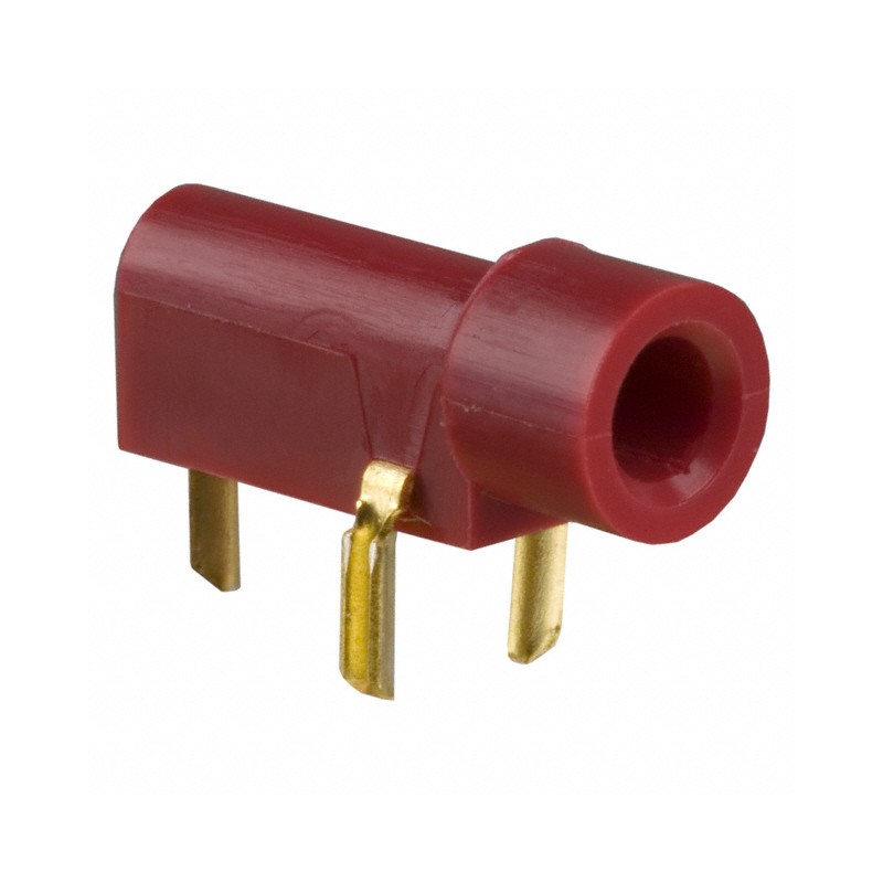 1 pcs : 350180-2 - PC TEST POINT JACK RED