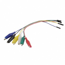 1 pcs : 4304 - SMALL ALLIGATOR CLIP TO FEMALE J