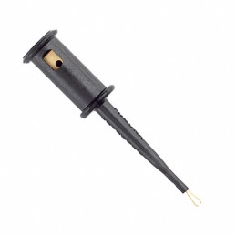 1 pcs : 5243-0 - SMD GRABBER BLACK SOLDER 0.090'