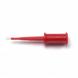 1 pcs : 5243-2 - SMD GRABBER RED SOLDER 0.090'
