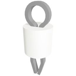 1 pcs : 5272 - PC TEST POINT COMPACT WHITE