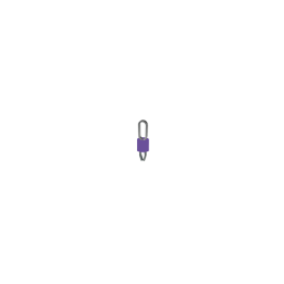 1 pcs : 5289 - PC TEST POINT MULTIPURP PURPLE