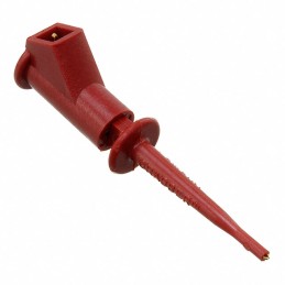 1 pcs : 5360-2 - SMD GRABBER RED 0.025' SQ PIN