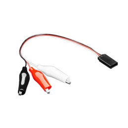 1 pcs : 5514 - SHROUDED SERVO TO ALLIGATOR CLIP