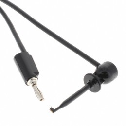 1 pcs : 601W-60BLK - TEST LEAD BANANA TO GRABBER 60'