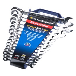 1 pcs - GearWrench 16-Piece Spanner Set, 8 - 25 mm