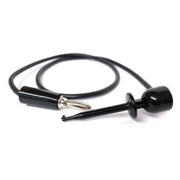 1 pcs : 601XR-48BLK - TEST LEAD BANANA TO GRABBER 48'