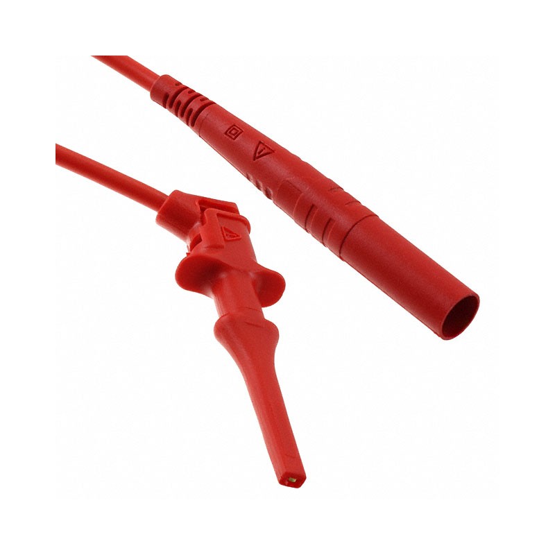 1 pcs : 6248-12-2 - TEST LEAD BANANA TO GRABBER 12'