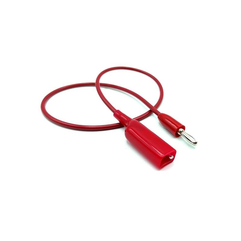 1 pcs : 680-18RED - TEST LEAD BANANA TO GATOR 18'