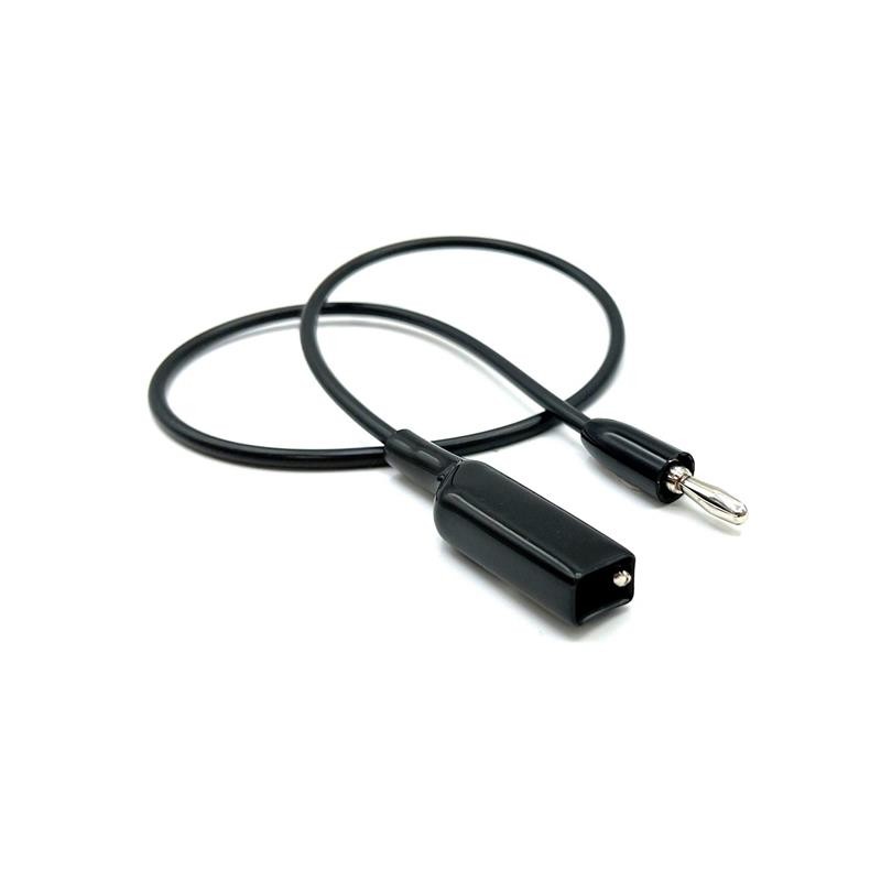 1 pcs : 680-36BLK - TEST LEAD BANANA TO GATOR 36'