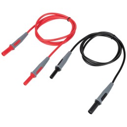 1 pcs : 69359 - LEAD ADAPTERS RED AND BLACK 3 FT