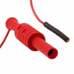 1 pcs : 72905-2 - CLIP LEAD FOR MICRO GRABBER RED