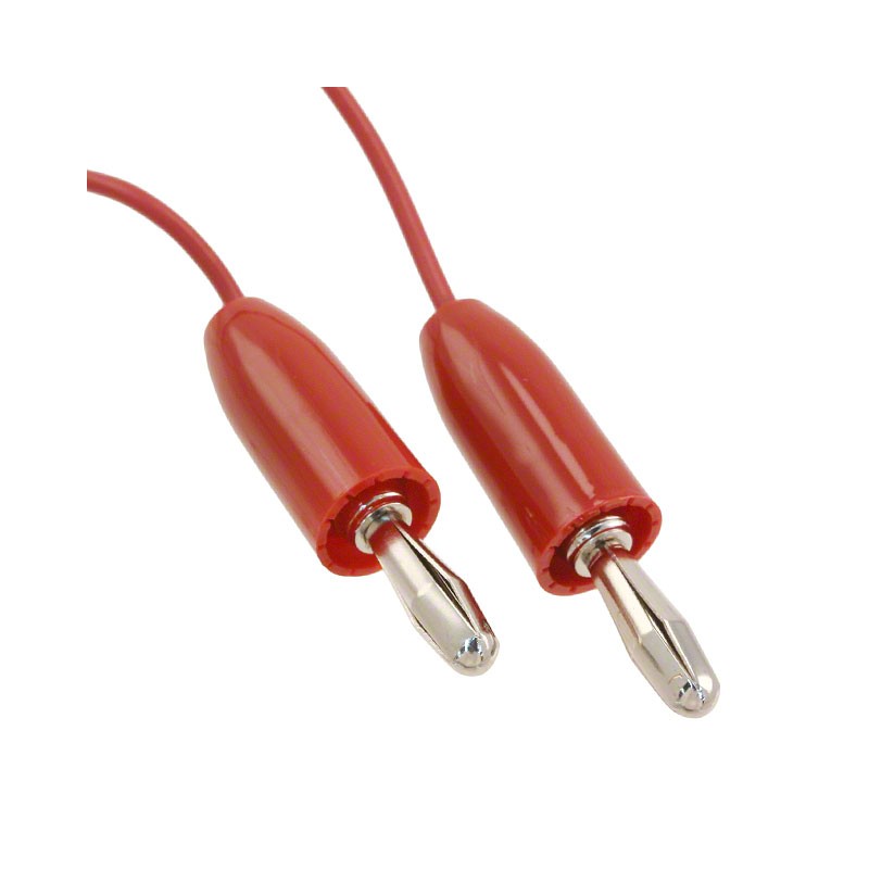 1 pcs : 9105-36 RED - TEST LEAD BANANA TO BANANA 36'