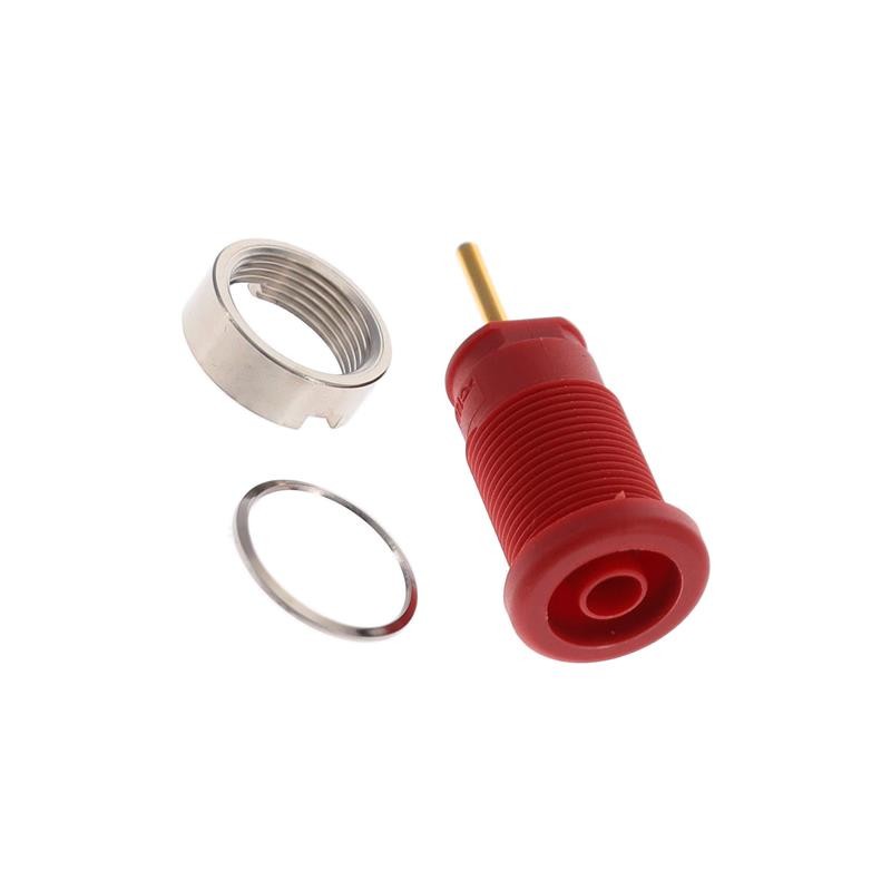 1 pcs : 972359101 - TEST SOCKET SEB 2630 RED 4MM TES