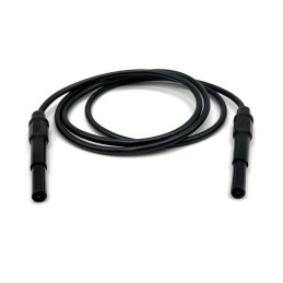1 pcs : 9871-18BLK - TEST LEAD BANANA TO BANANA 18'