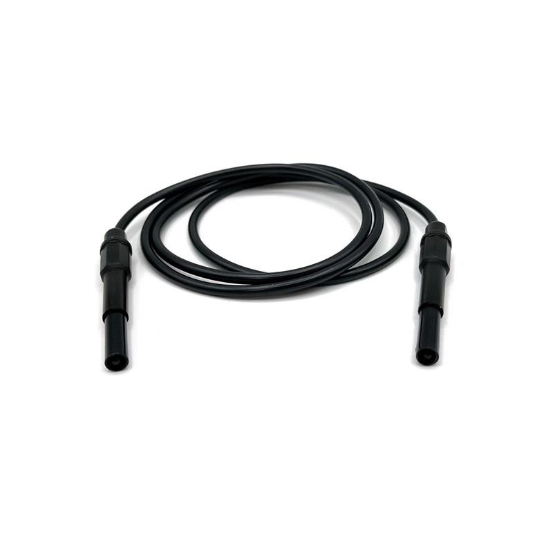 1 pcs : 9871-18BLK - TEST LEAD BANANA TO BANANA 18'
