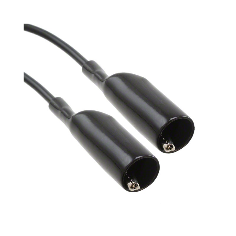 1 pcs : AL-B-12-0 - TEST LEAD GATOR TO GATOR 12'