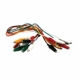 1 pcs : BU-00285 - TEST LEAD GATOR TO GATR 18' 10PC