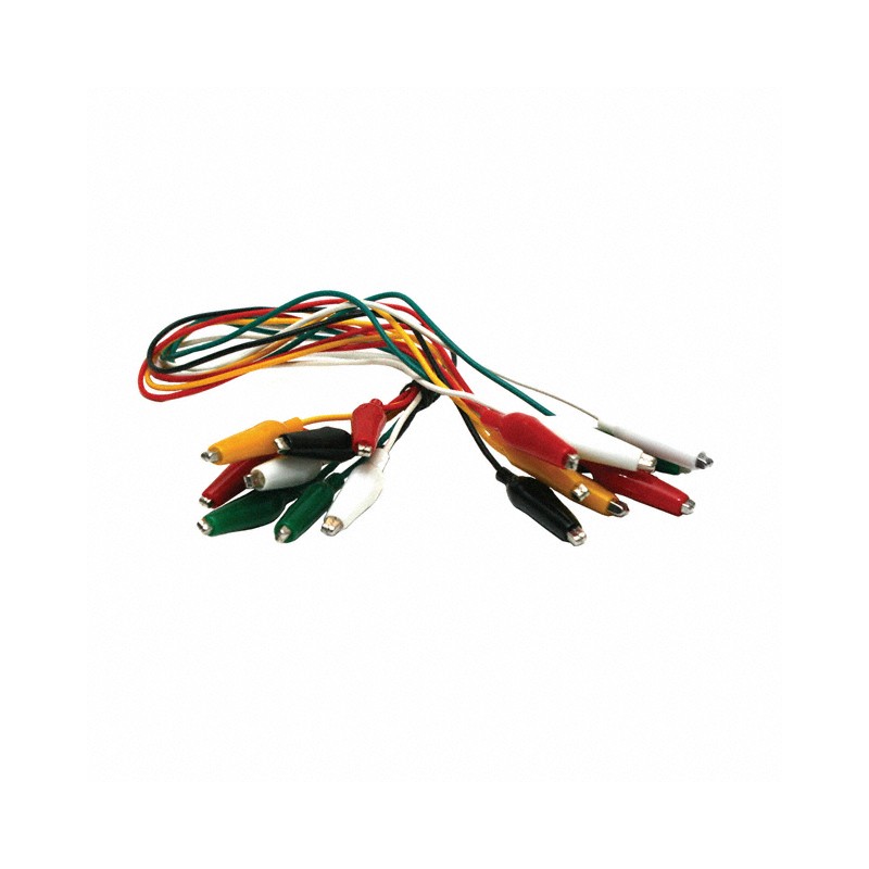 1 pcs : BU-00285 - TEST LEAD GATOR TO GATR 18' 10PC