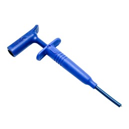 1 pcs : BU-20432-6 - INSULATED PLUNGER HOOK R/A BLUE