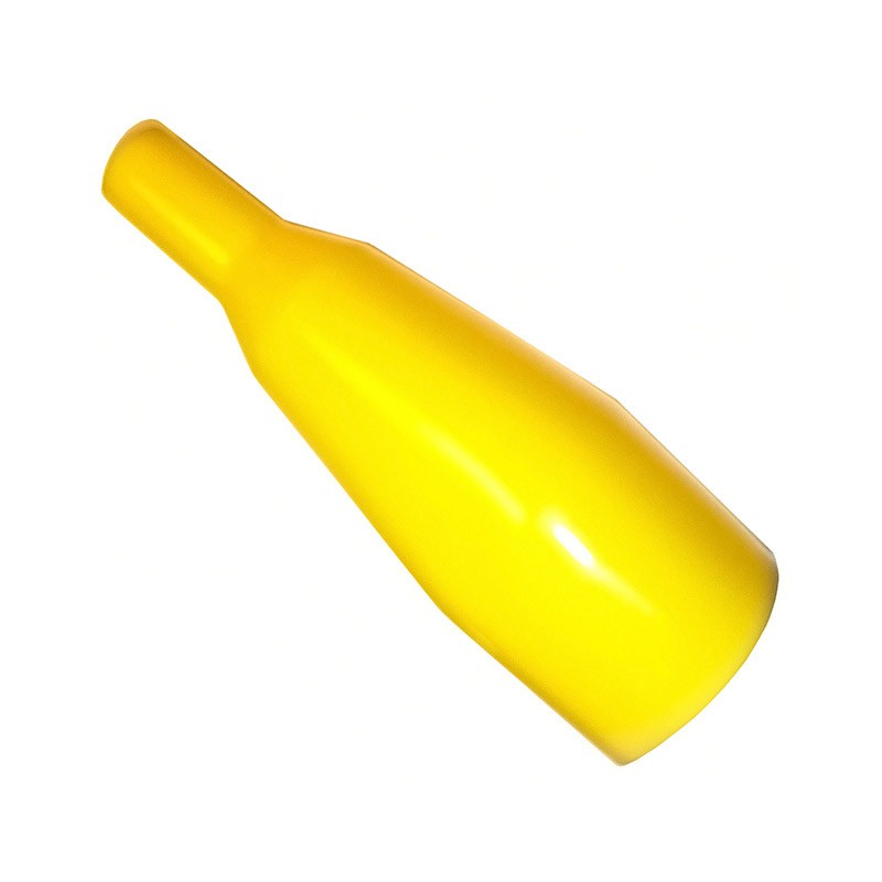 1 pcs : BU-23-4 - INSULATOR PVC YELLOW 5'
