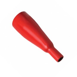 1 pcs : BU-35-2 - INSULATOR WELDING CLIP PVC RED