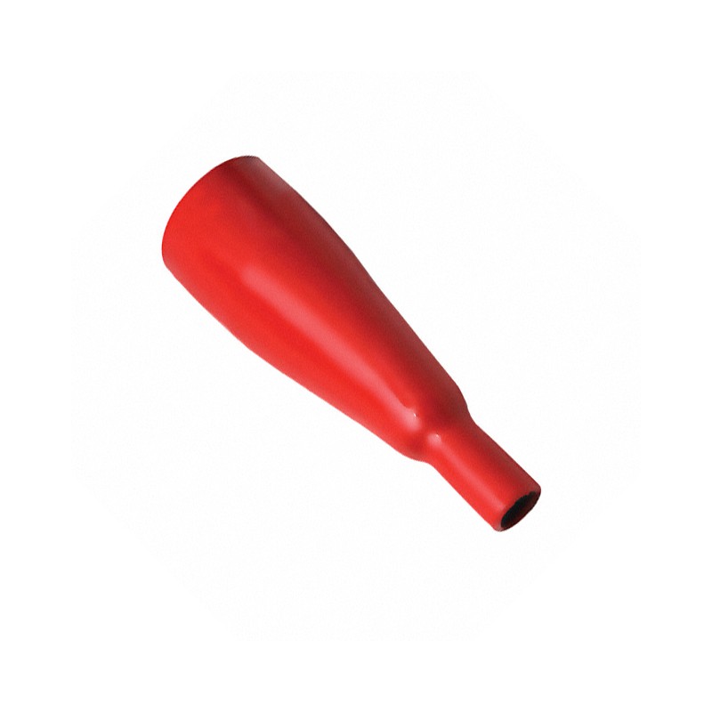 1 pcs : BU-35-2 - INSULATOR WELDING CLIP PVC RED