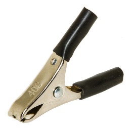 1 pcs : BU-40C-0 - BATTERY CLIP COPPER INSUL 20A