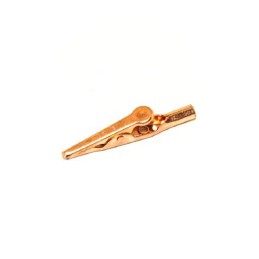 1 pcs : BU-60M - GATOR CLIP COPPER NON-INSUL 10A
