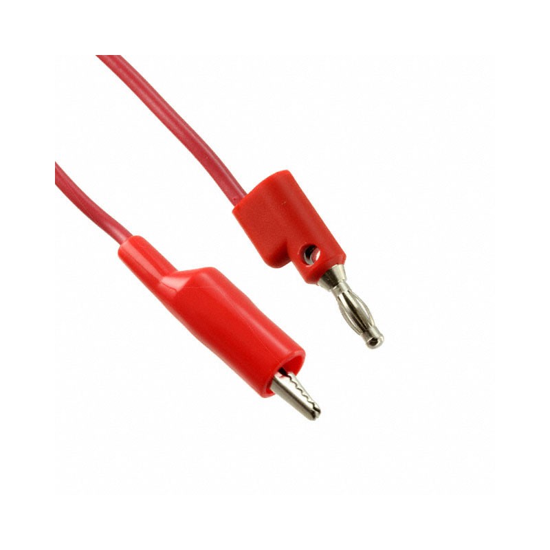 1 pcs : BU-P1166-12-2 - TEST LEAD BANANA TO GATOR 12'